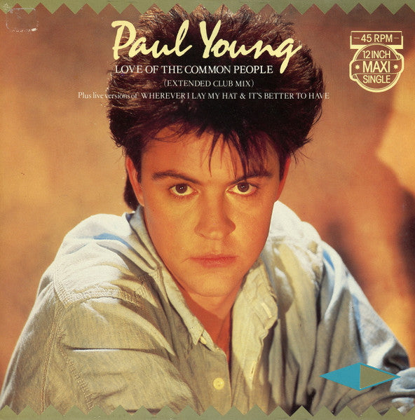 Paul Young - Love Of The Common People (Extended Club Mix) (12" Tweedehands)