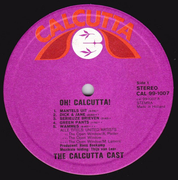 Calcutta Cast, The - Oh! Calcutta! (Dutch Cast) (LP Tweedehands)