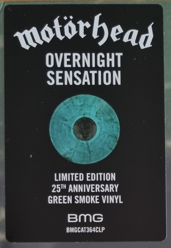 Motörhead : Overnight Sensation (LP, Album, Ltd, RE, Gre)