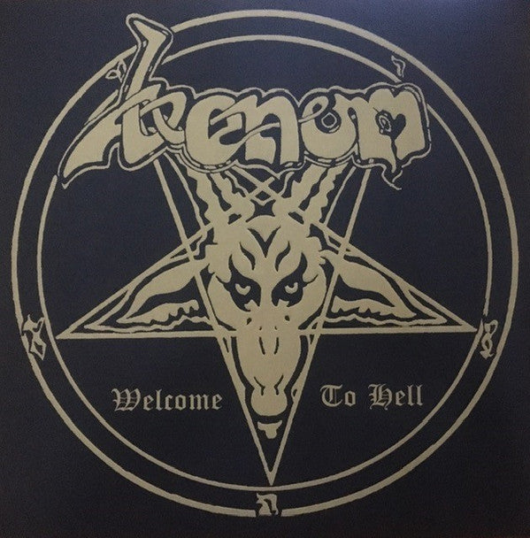 Venom (8) : Welcome To Hell (LP, Album, RE, 40t)