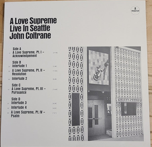 John Coltrane : A Love Supreme: Live In Seattle (2xLP, Album)