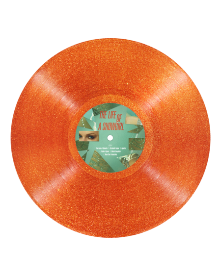 Taylor Swift - The Life of a Showgirl - Portofino Orange Glitter Vinyl (LP)