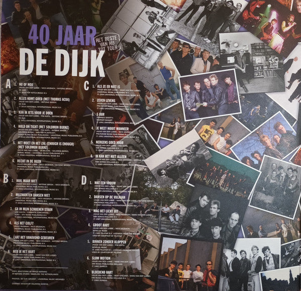 De Dijk - 40 Jaar (Het Beste Van Nu Tot Toen)  (LP) - Discords.nl
