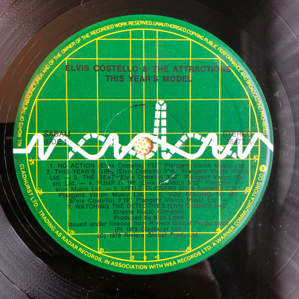 Elvis Costello & The Attractions - This Year's Model (LP Tweedehands)