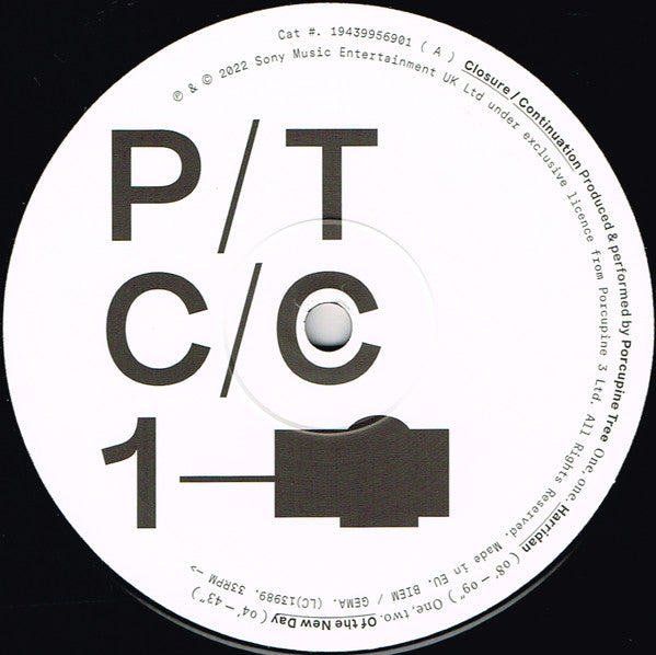 Porcupine Tree - Closure / Continuation  (LP) - Discords.nl