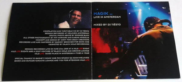 DJ Tiësto - Magik Six: Live In Amsterdam (CD)