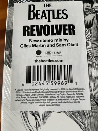 The Beatles : Revolver (LP, Album, RE, RM, S/Edition, W/ )