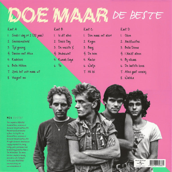Doe Maar : De Beste (LP, Pin + LP, Gre + Comp, Ltd, Num, 180)