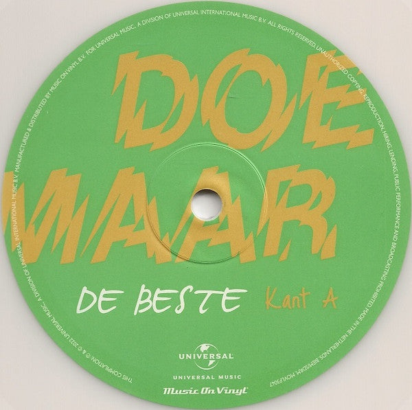 Doe Maar - Doe Maar - De Beste - Black Vinyl  (LP)