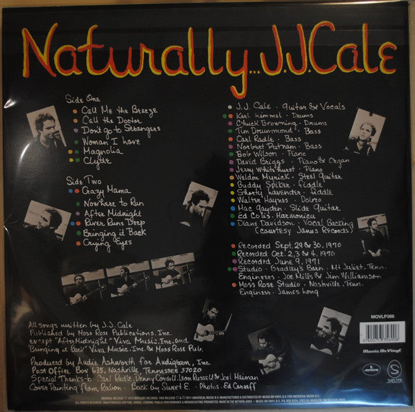 J.J. Cale - J.J. Cale - Naturally  (LP)