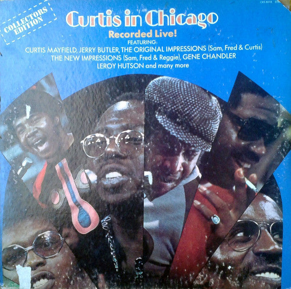 Curtis Mayfield - Curtis In Chicago - Recorded Live (LP Tweedehands)