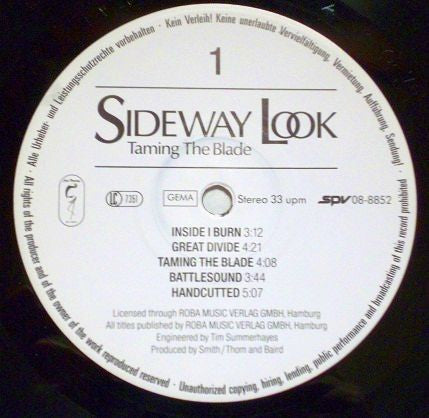 Sideway Look - Taming The Blade (LP Tweedehands)