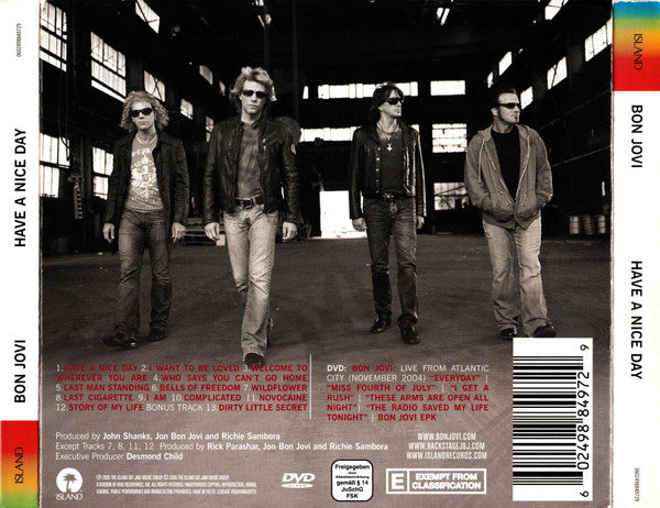 Bon Jovi - Have A Nice Day (CD)