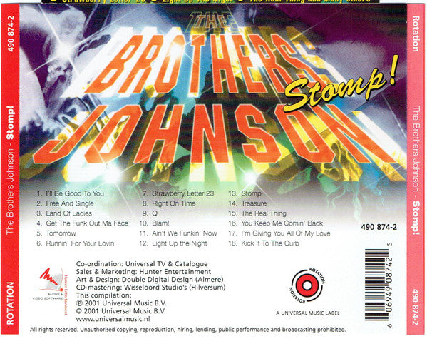 Brothers Johnson - Stomp! (CD Tweedehands)