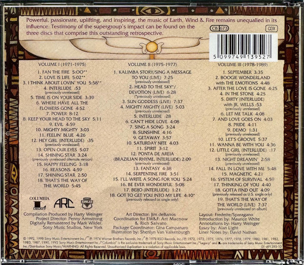 Earth, Wind & Fire - The Eternal Dance (CD)