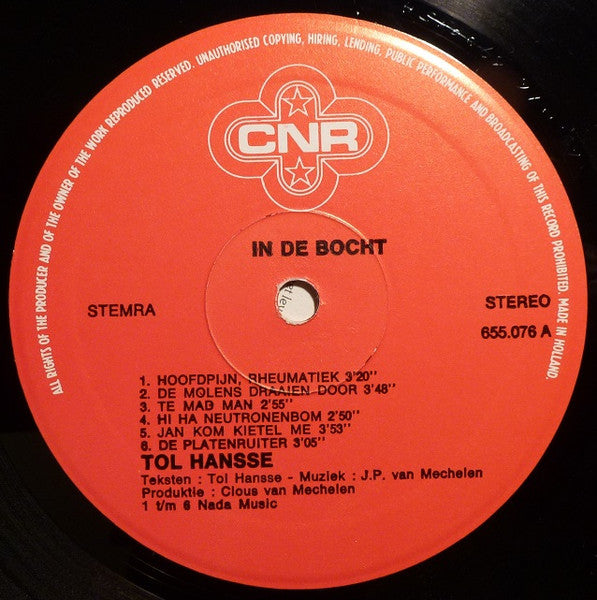 Tol Hansse - In De Bocht (LP Tweedehands)