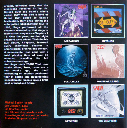Saga - Remember When - The Very Best Of Saga (CD)