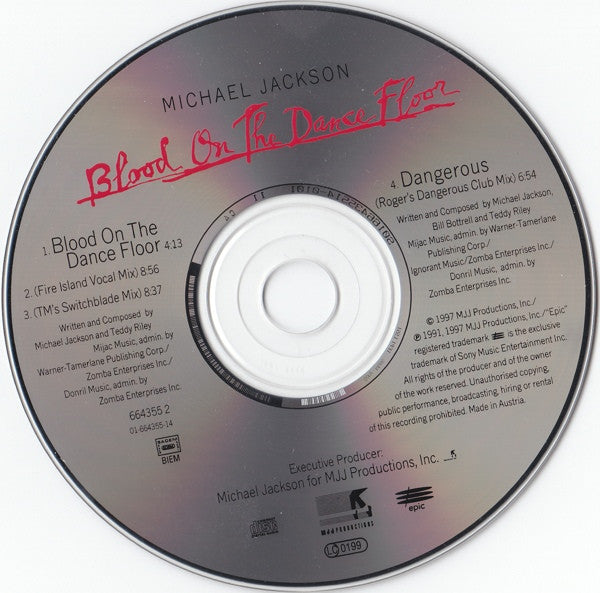 Michael Jackson - Blood On The Dance Floor (CD) - Discords.nl
