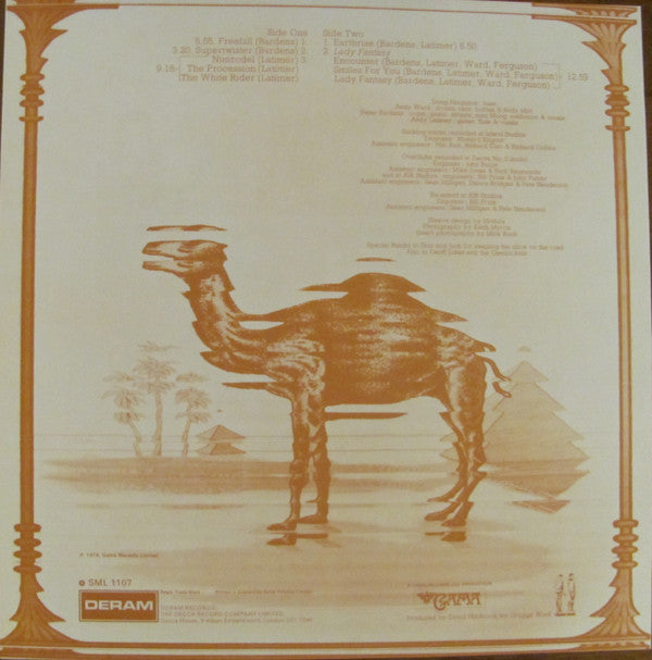 Camel - Mirage (LP Tweedehands) - Discords.nl