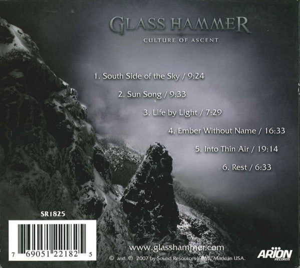 Glass Hammer - Culture Of Ascent (CD)