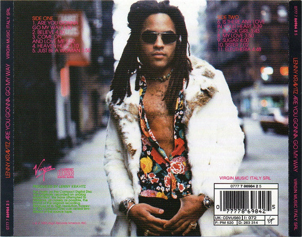 Lenny Kravitz - Are You Gonna Go My Way (CD Tweedehands)