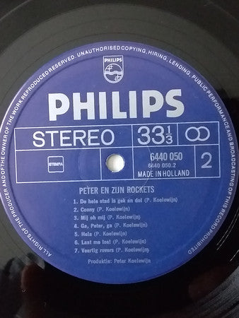 Peter Koelewijn & Zijn Rockets - De Beste Van Peter En Zijn Rockets (LP Tweedehands)