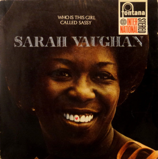 Sarah Vaughan With Kirk Stuart Trio, The - Who Is This Girl Called Sassy (LP Tweedehands)