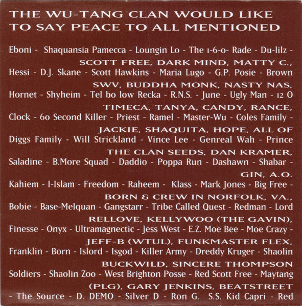 Wu-Tang Clan - Enter The Wu-Tang (36 Chambers) (CD Tweedehands) - Discords.nl