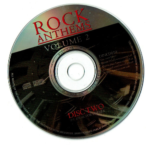 Various - Rock Anthems Volume 2 (CD)