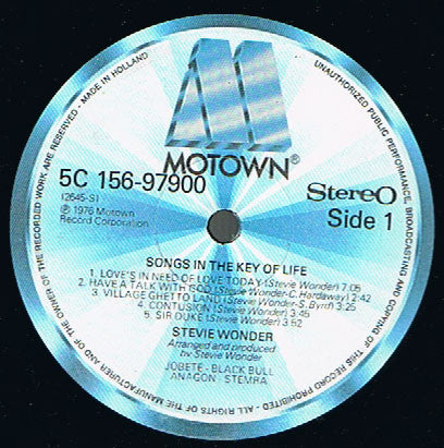 Stevie Wonder - Songs In The Key Of Life (LP Tweedehands)