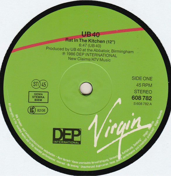 UB40 - Rat In Mi Kitchen (LP Tweedehands)