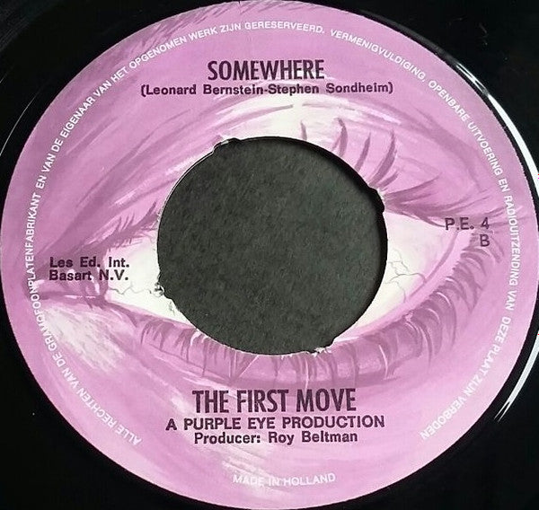 First Move, The - The World Needs Love / Somewhere (7-inch Tweedehands)