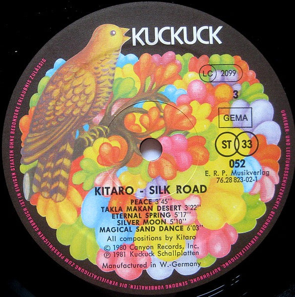 Kitaro - Silk Road (LP Tweedehands)