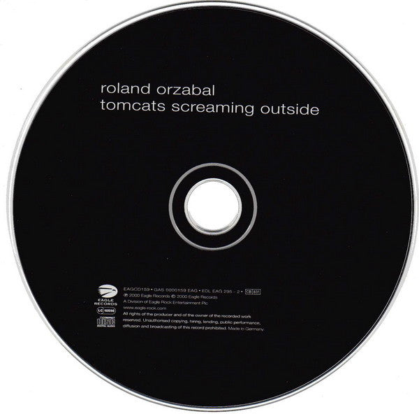 Roland Orzabal - Tomcats Screaming Outside (CD Tweedehands) - Discords.nl