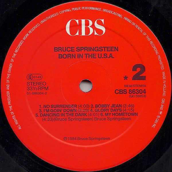 Bruce Springsteen - Born In The U.S.A. (LP Tweedehands)