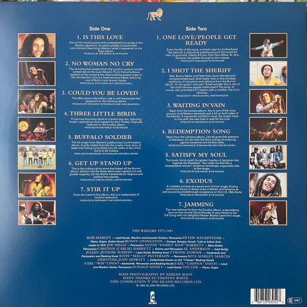 Bob Marley & The Wailers - Legend - The Best Of Bob Marley And The Wailers (180gr. / Download LP) - Discords.nl