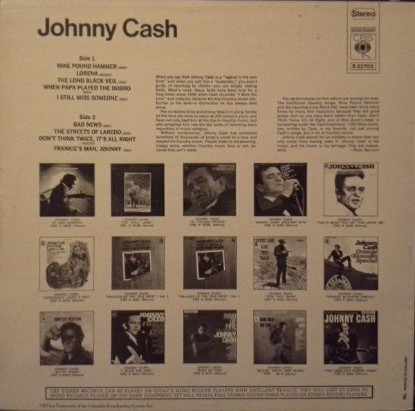 Johnny Cash - Johnny Cash (LP Tweedehands)