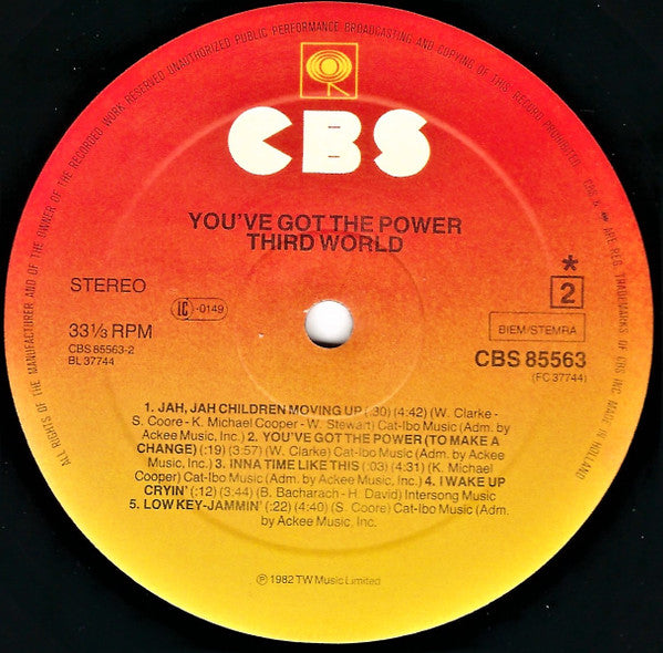 Third World - You've Got The Power (LP Tweedehands)