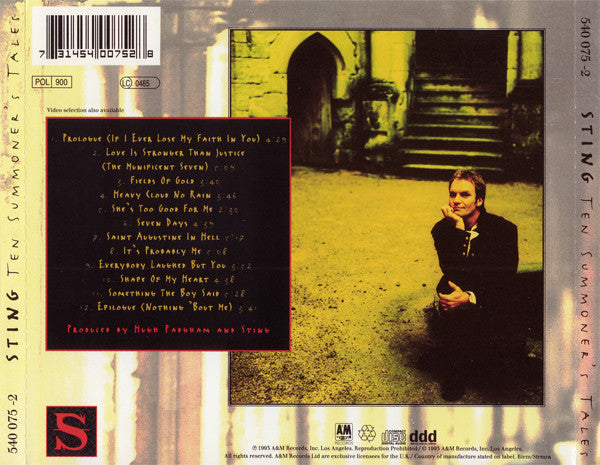 Sting - Ten Summoner's Tales (CD Tweedehands)