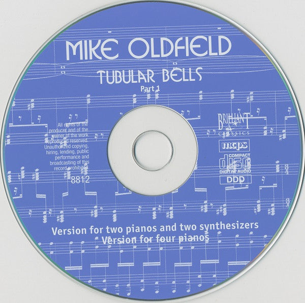 Mike Oldfield, Piano Ensemble - Tubular Bells (Part 1) (CD)