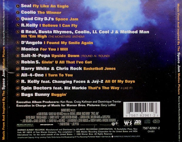 Various - Space Jam (Music From And Inspired By The Motion Picture) (CD Tweedehands)