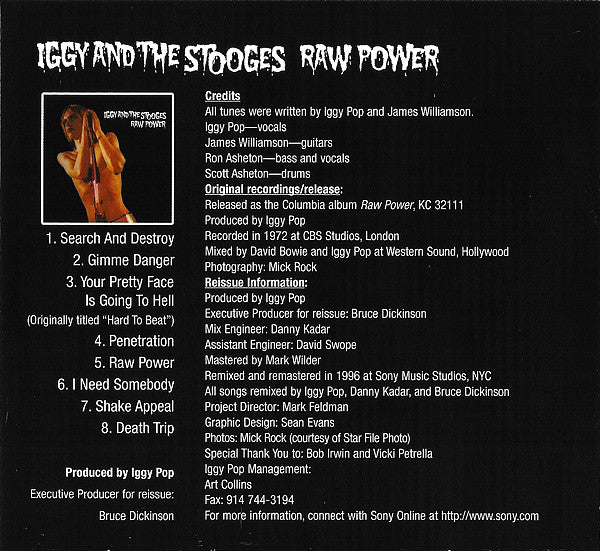 Stooges, The - Raw Power (CD Tweedehands)