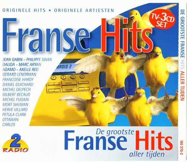 Various - De Grootste Franse Hits Aller Tijden (CD Tweedehands)