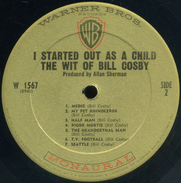 Bill Cosby - I Started Out As A Child (LP Tweedehands) - Discords.nl