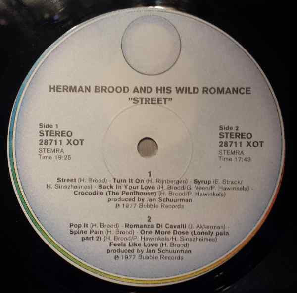 Herman Brood & His Wild Romance - Street (LP Tweedehands)