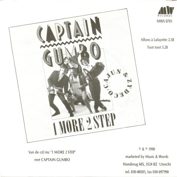 Captain Gumbo - Allons A Lafayette / Toot Toot (7-inch Tweedehands) - Discords.nl