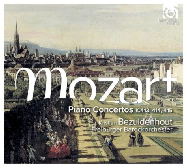 Kristian Bezuidenhout / Freiburger Barockorchester - Mozart piano concertos k. 413, 414, 415 (CD)
