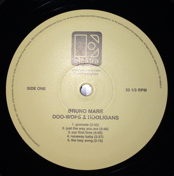 Bruno Mars - Bruno Mars - Doo-Wops & Hooligans  (LP) - Discords.nl