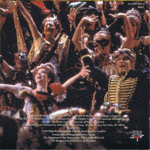 Andrew Lloyd Webber - The Phantom Of The Opera (CD Tweedehands)