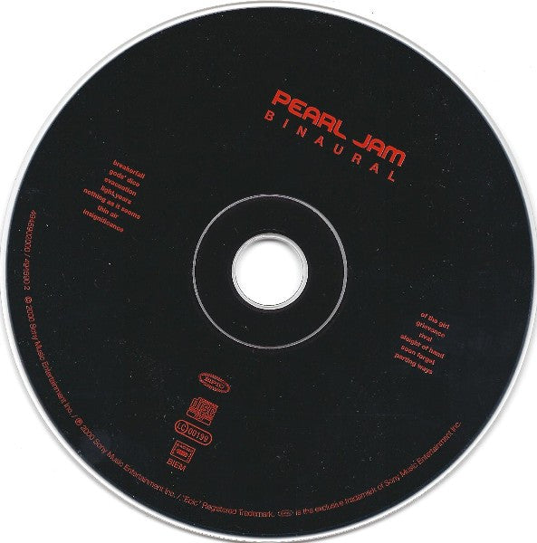 Pearl Jam - Binaural (CD Tweedehands)